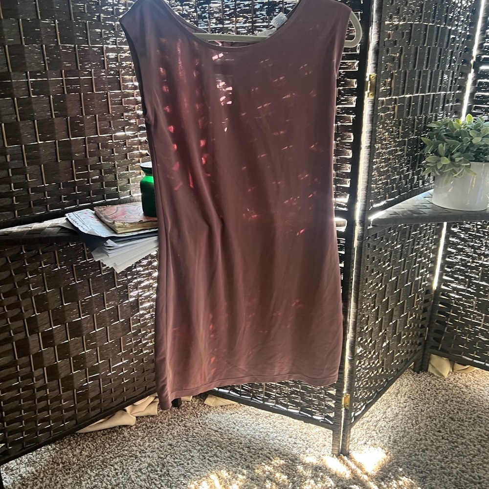 Short straight dress. Worn once.